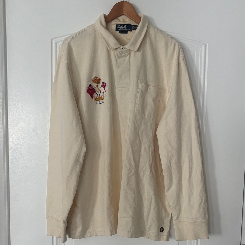 Vintage 90s Ralph Lauren Rugby Polo